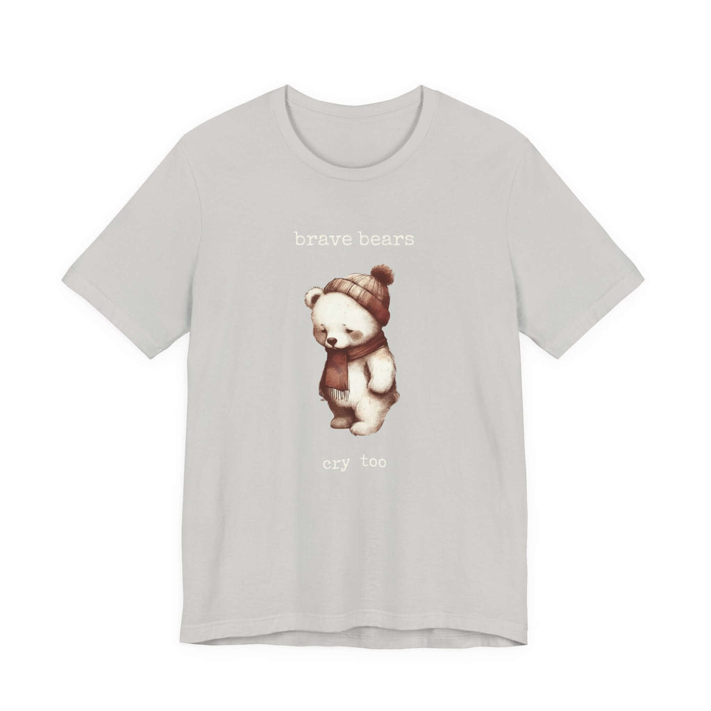 Brave Bears Cry Too Shirt, Vintage Bear Shirt, My tummy Hurts Shirt by PopCultureByDesign36