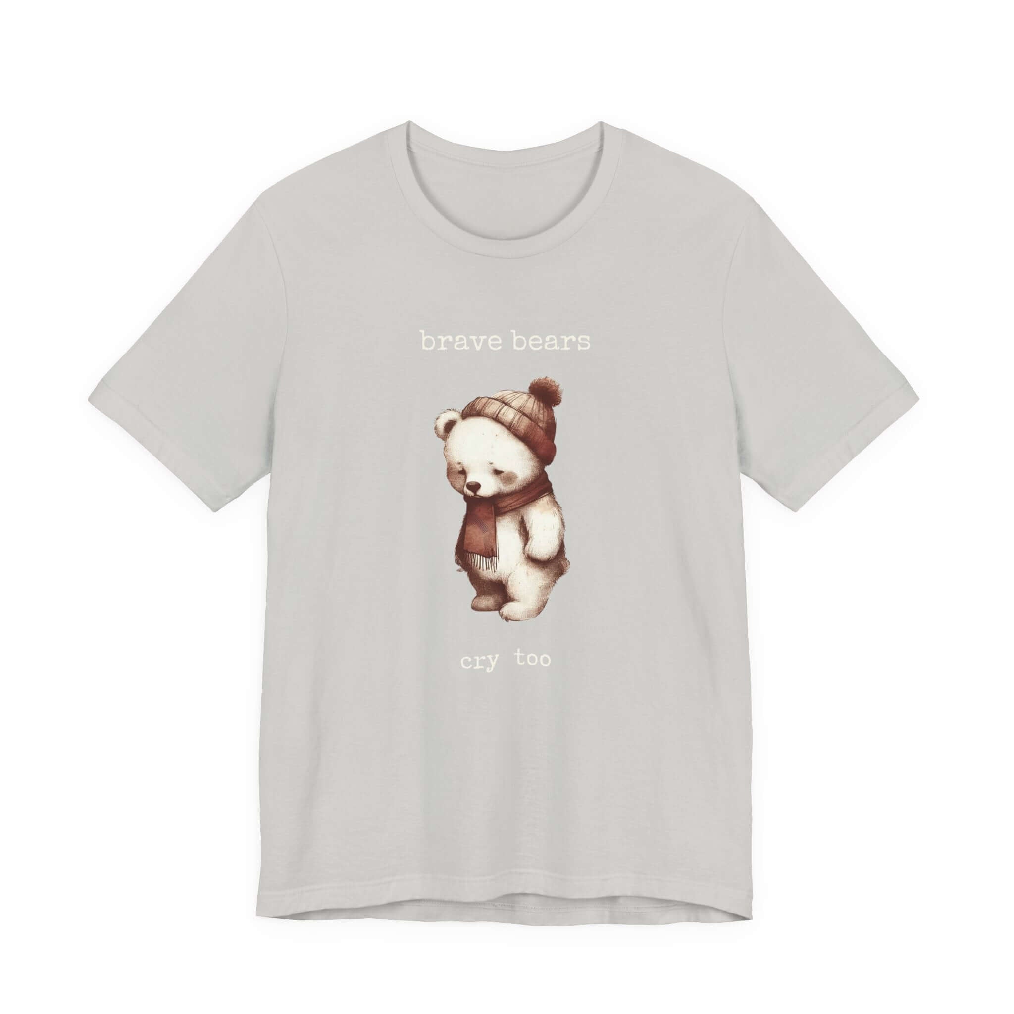 Brave Bears Cry Too Shirt, Vintage Bear Shirt, My tummy Hurts Shirt by PopCultureByDesign36