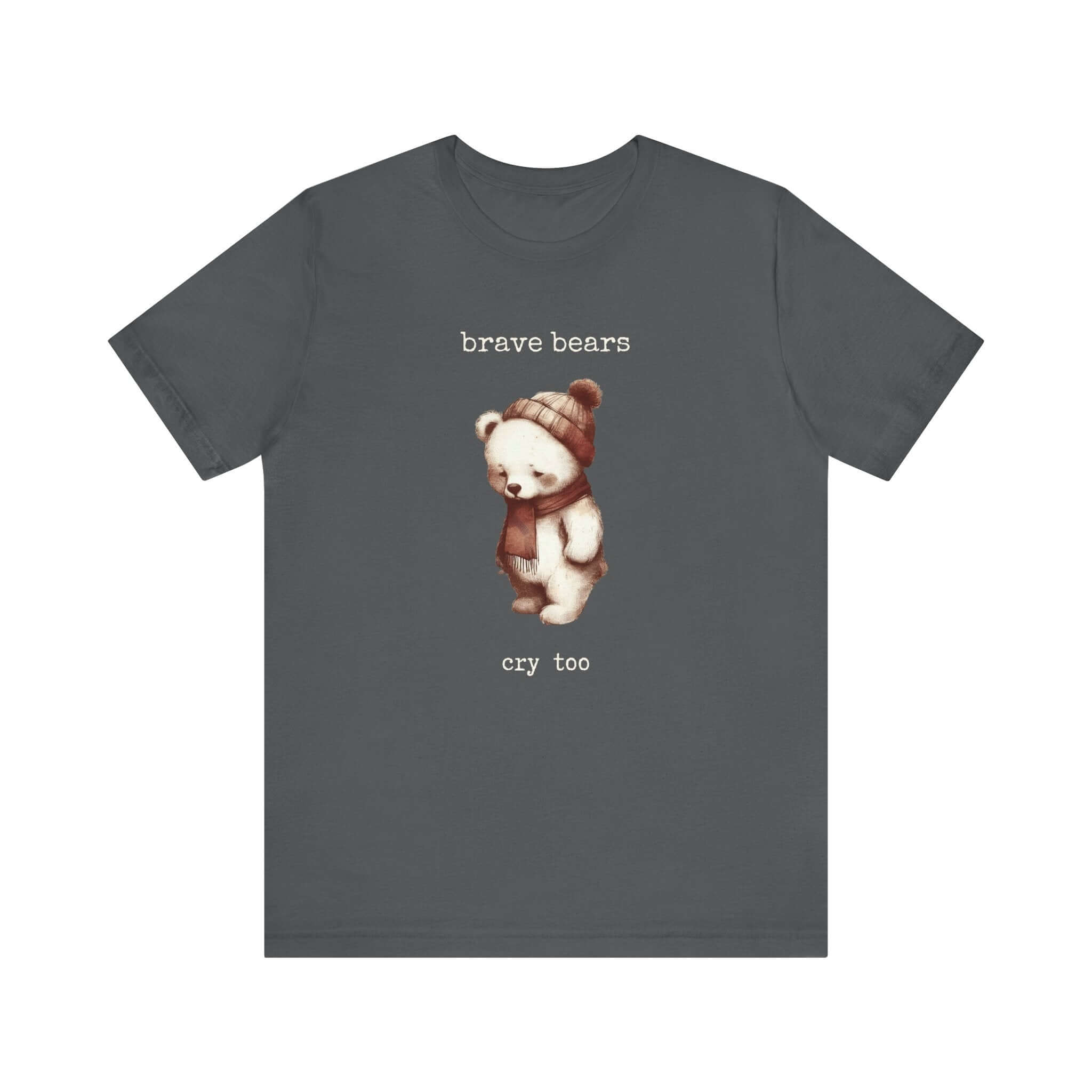 Brave Bears Cry Too Shirt, Vintage Bear Shirt, My tummy Hurts Shirt by PopCultureByDesign36