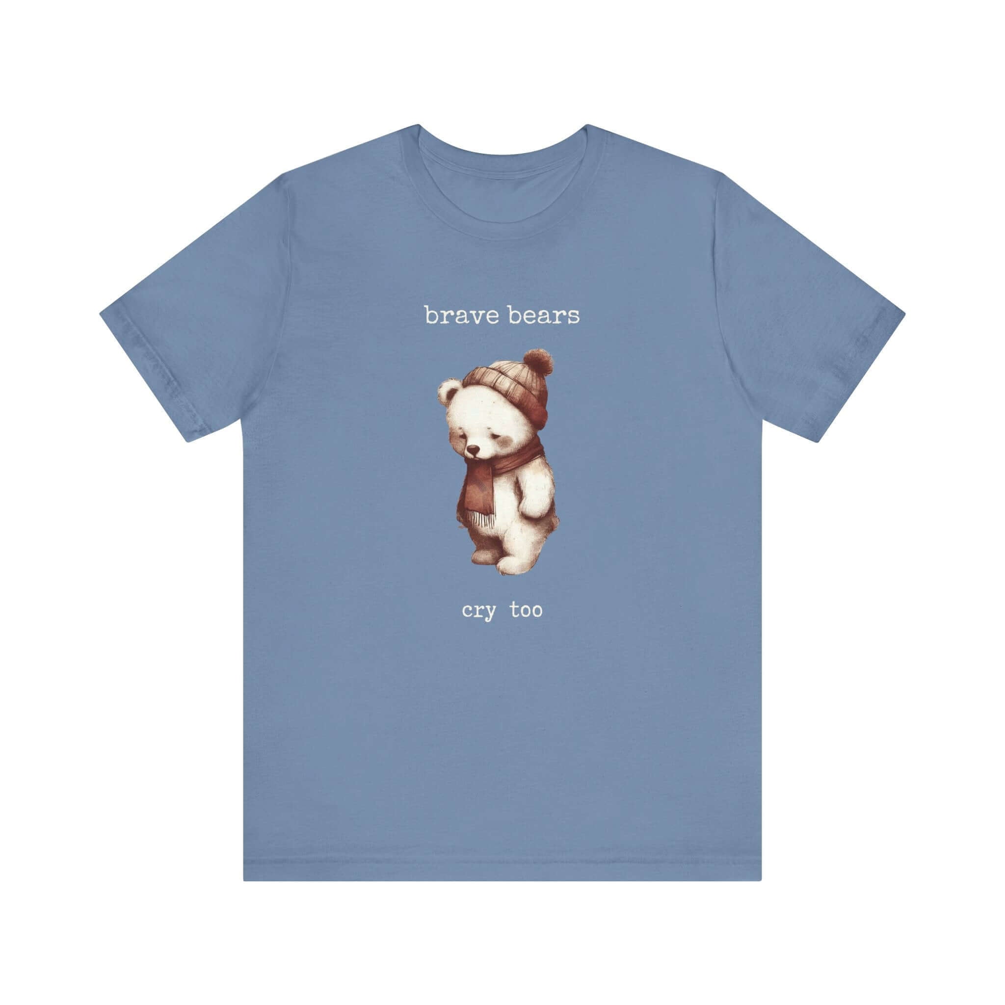 Brave Bears Cry Too Shirt, Vintage Bear Shirt, My tummy Hurts Shirt by PopCultureByDesign36