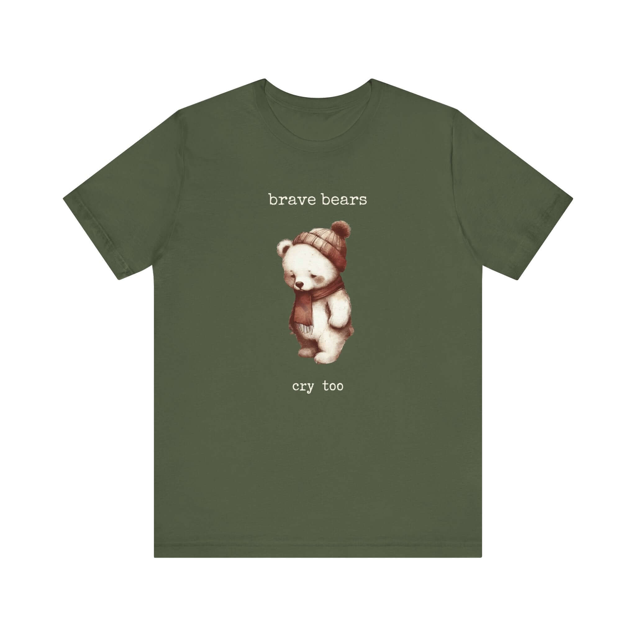 Brave Bears Cry Too Shirt, Vintage Bear Shirt, My tummy Hurts Shirt by PopCultureByDesign36