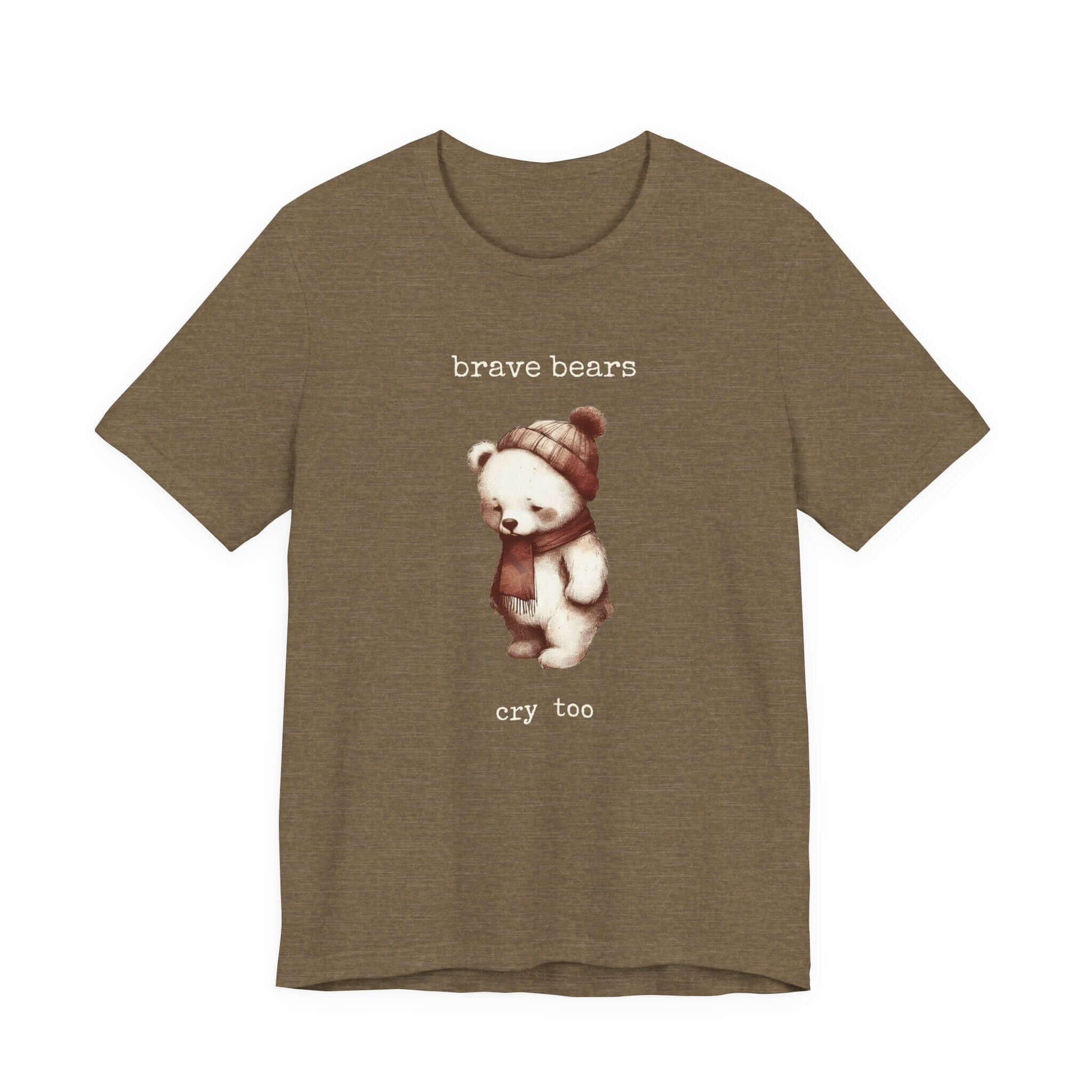 Brave Bears Cry Too Shirt, Vintage Bear Shirt, My tummy Hurts Shirt by PopCultureByDesign36