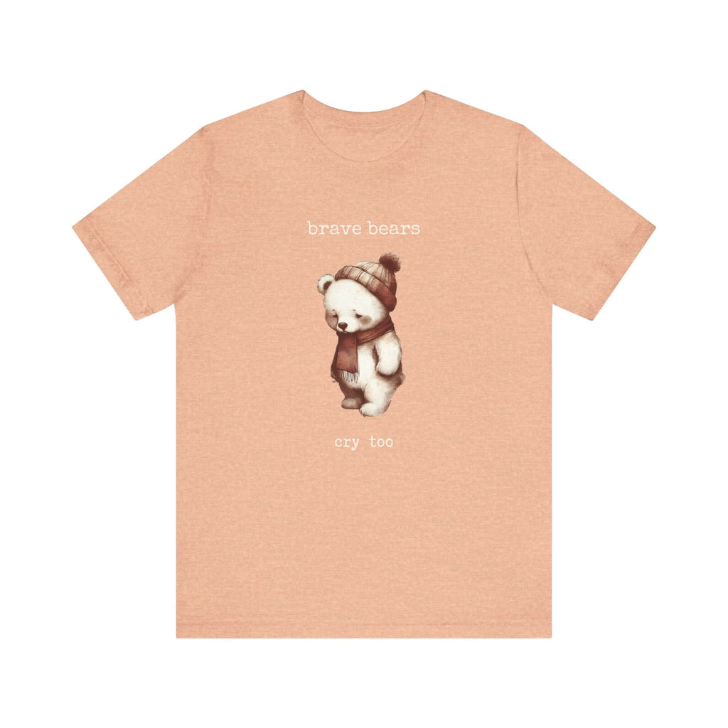 Brave Bears Cry Too Shirt, Vintage Bear Shirt, My tummy Hurts Shirt by PopCultureByDesign36