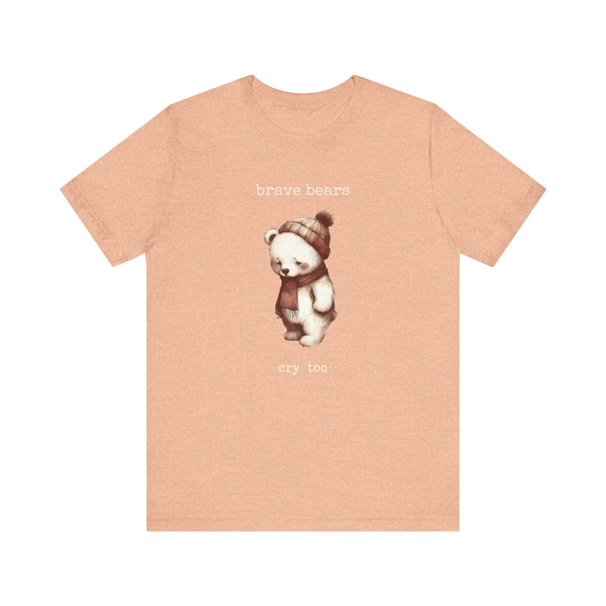 Brave Bears Cry Too Shirt, Vintage Bear Shirt, My tummy Hurts Shirt by PopCultureByDesign36