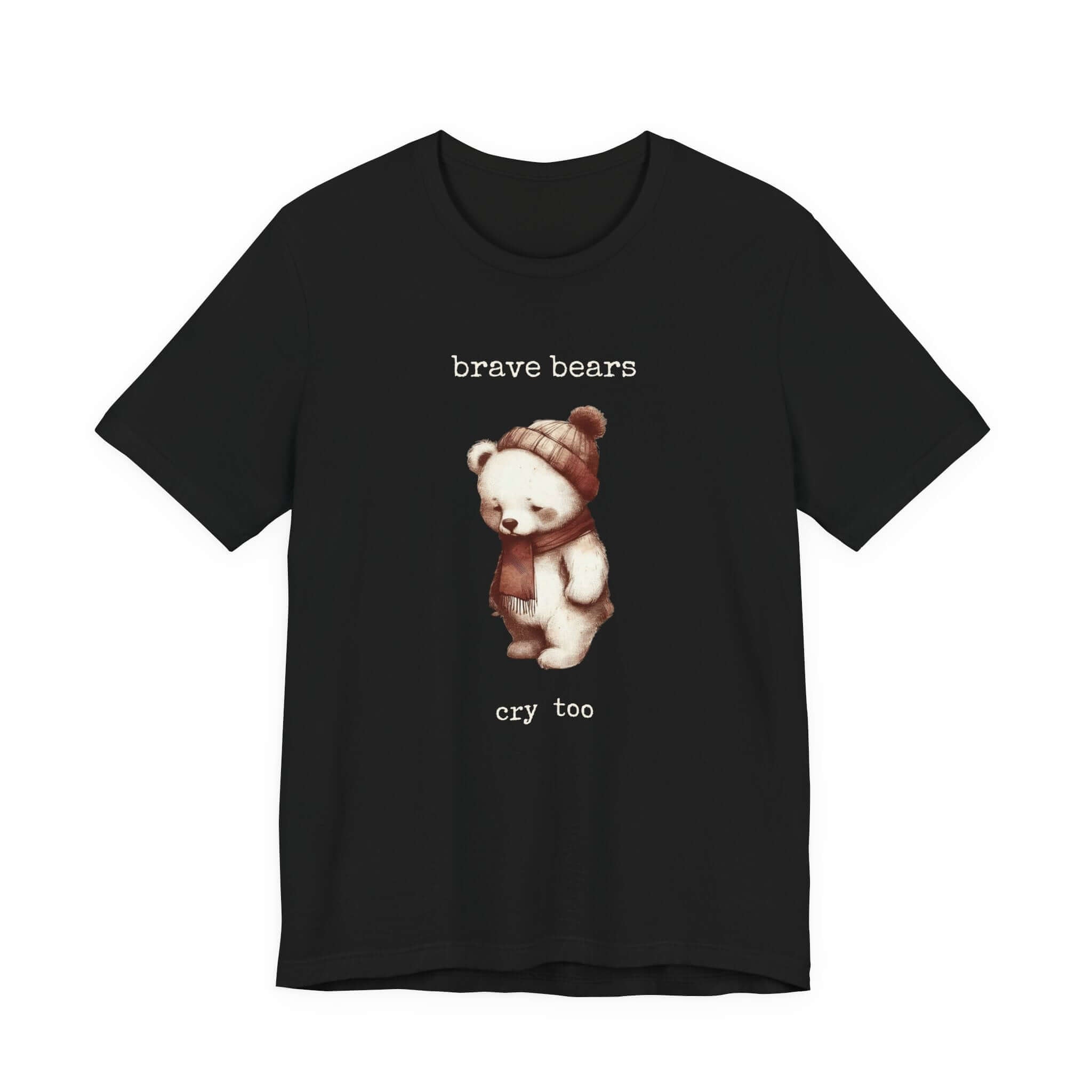Brave Bears Cry Too Shirt, Vintage Bear Shirt, My tummy Hurts Shirt by PopCultureByDesign36