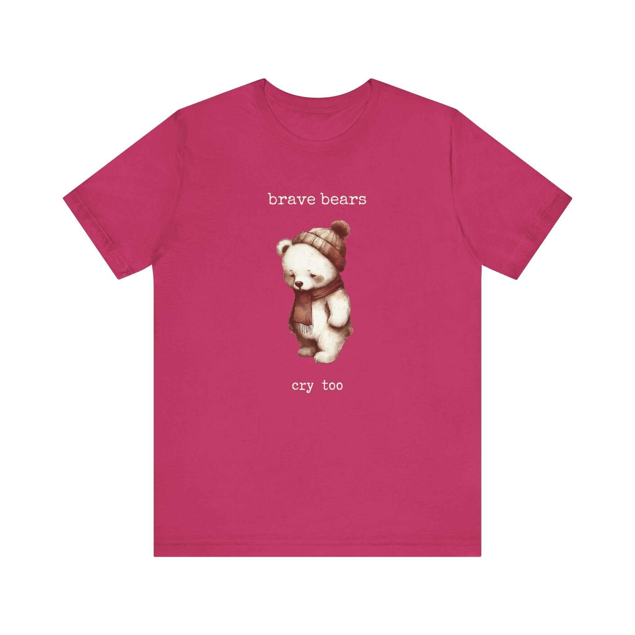Brave Bears Cry Too Shirt, Vintage Bear Shirt, My tummy Hurts Shirt by PopCultureByDesign36