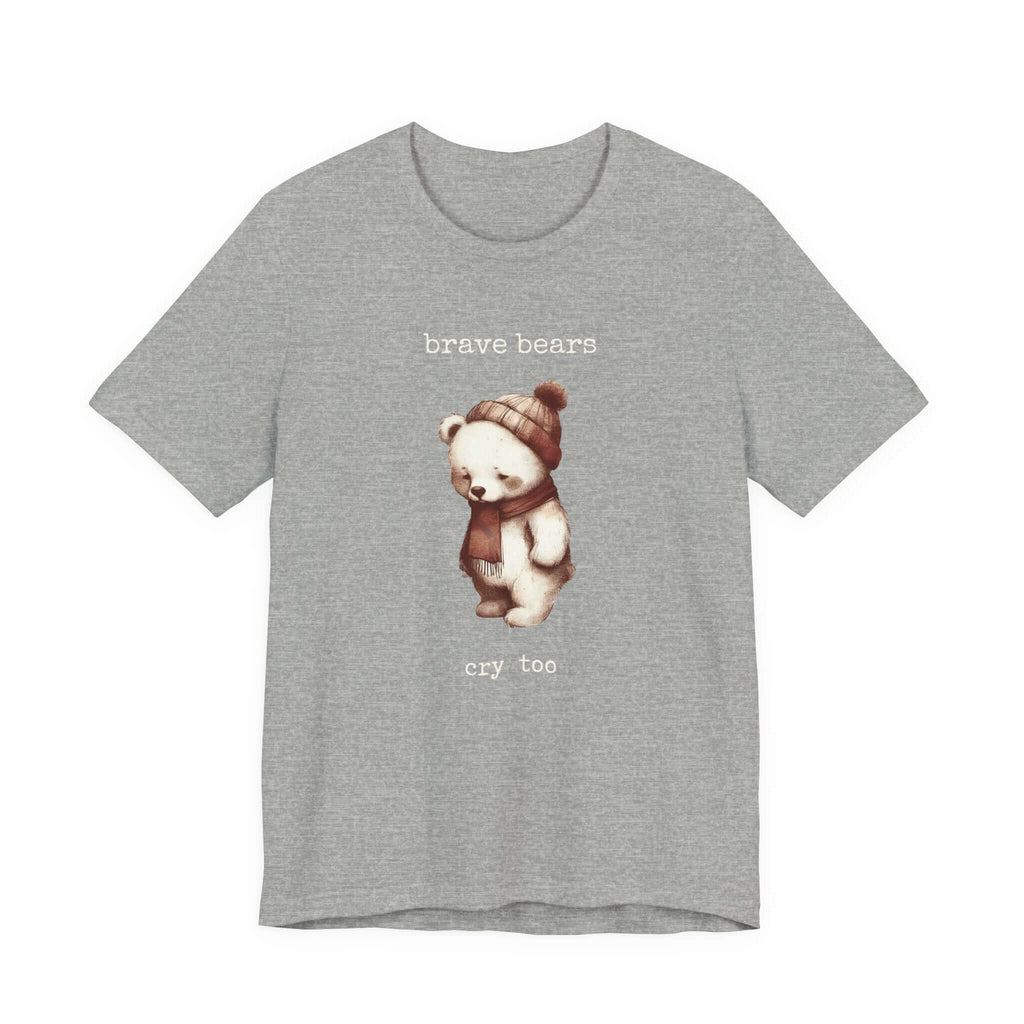 Brave Bears Cry Too Shirt, Vintage Bear Shirt, My tummy Hurts Shirt by PopCultureByDesign36