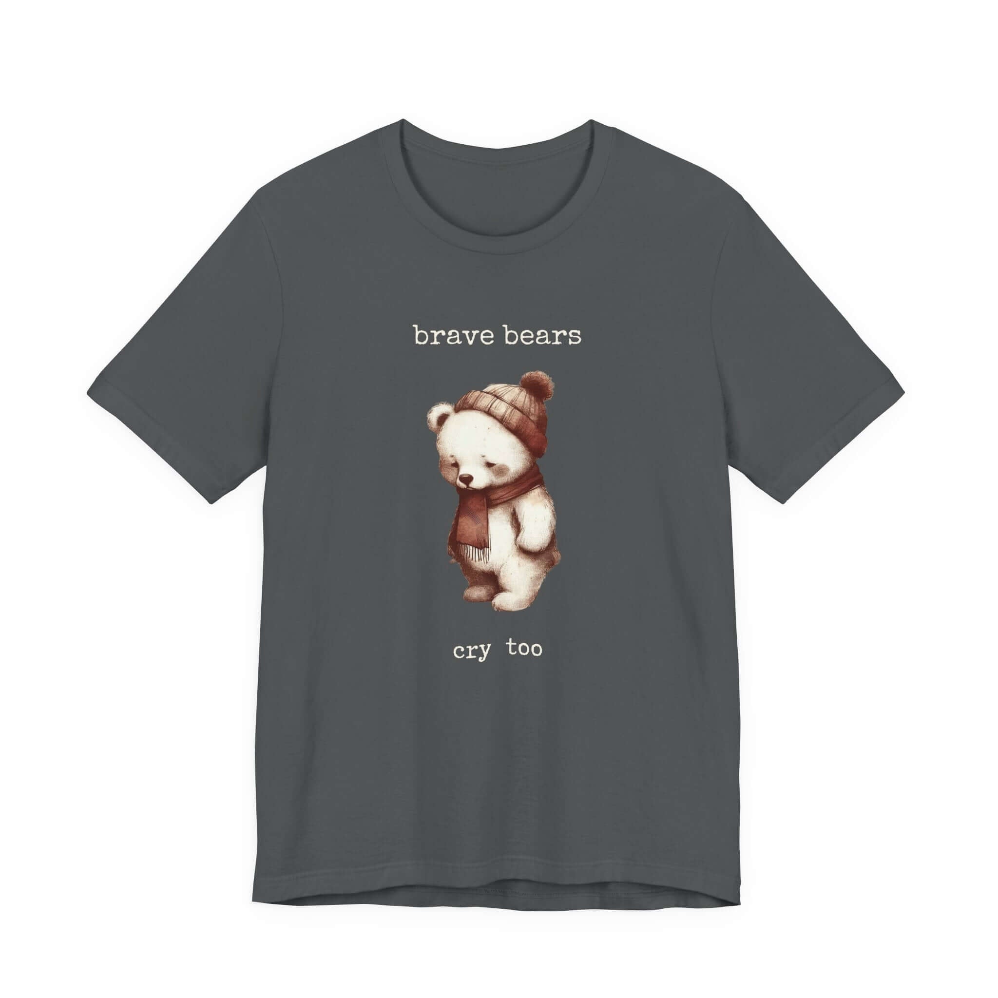 Brave Bears Cry Too Shirt, Vintage Bear Shirt, My tummy Hurts Shirt by PopCultureByDesign36