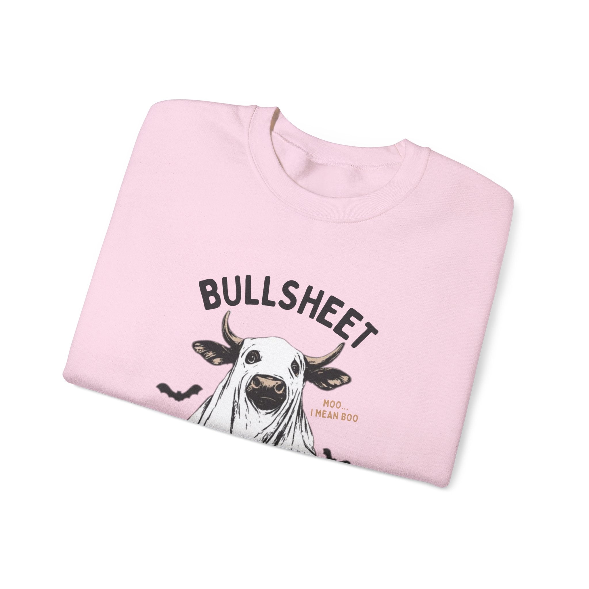 Bull Sheet Sweatshirt, Halloween Ghost Cow Sweatshirt by PopCultureByDesign36