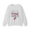 Bumpin Around Christmas Tree Sweatshirt, Xmas Pregnant Shirt by PopCultureByDesign36