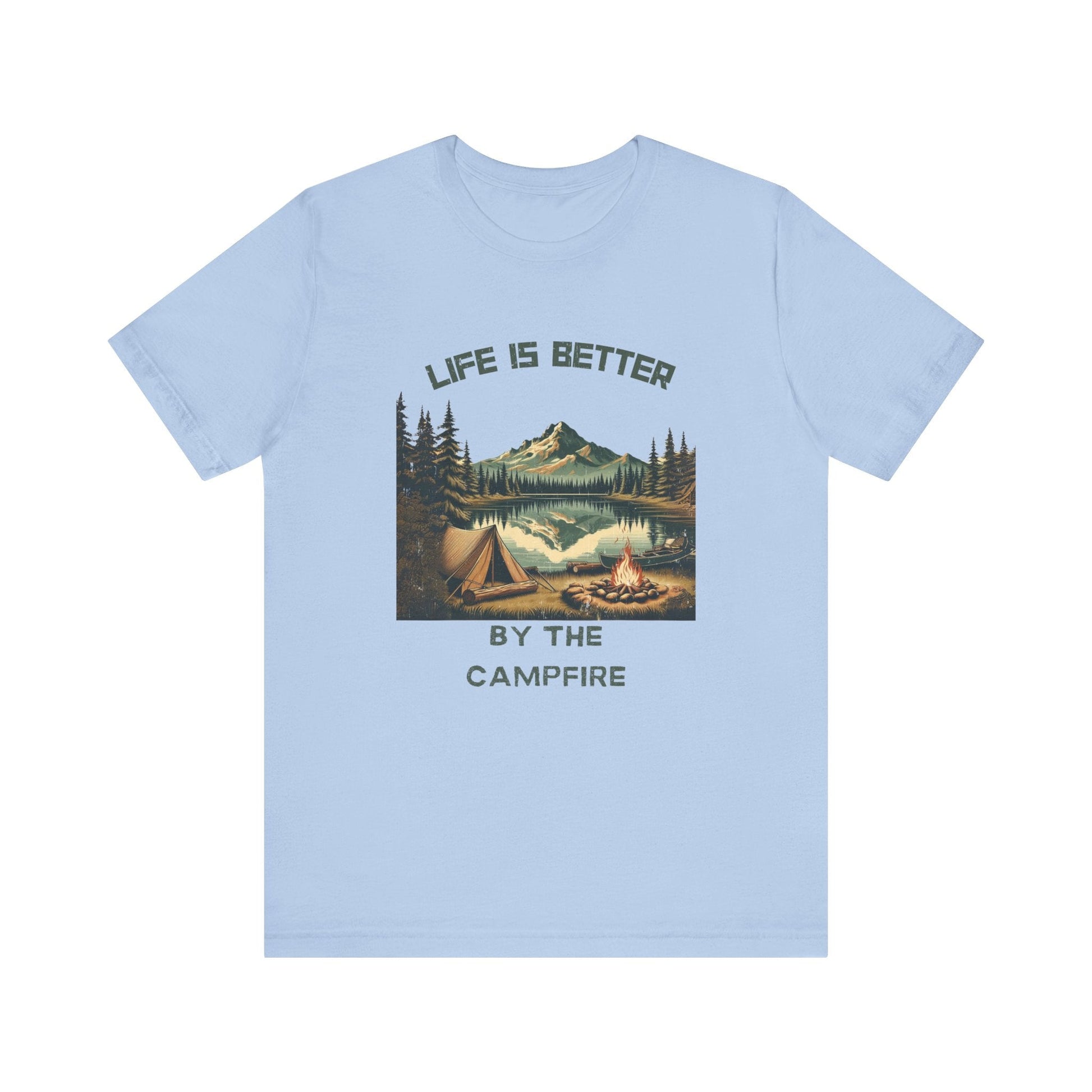 Camping by the lake, Camping shirt, Adventure shirt - Popbydesign