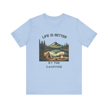 Camping by the lake, Camping shirt, Adventure shirt - Popbydesign