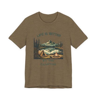 Camping by the lake, Camping shirt, Adventure shirt - Popbydesign