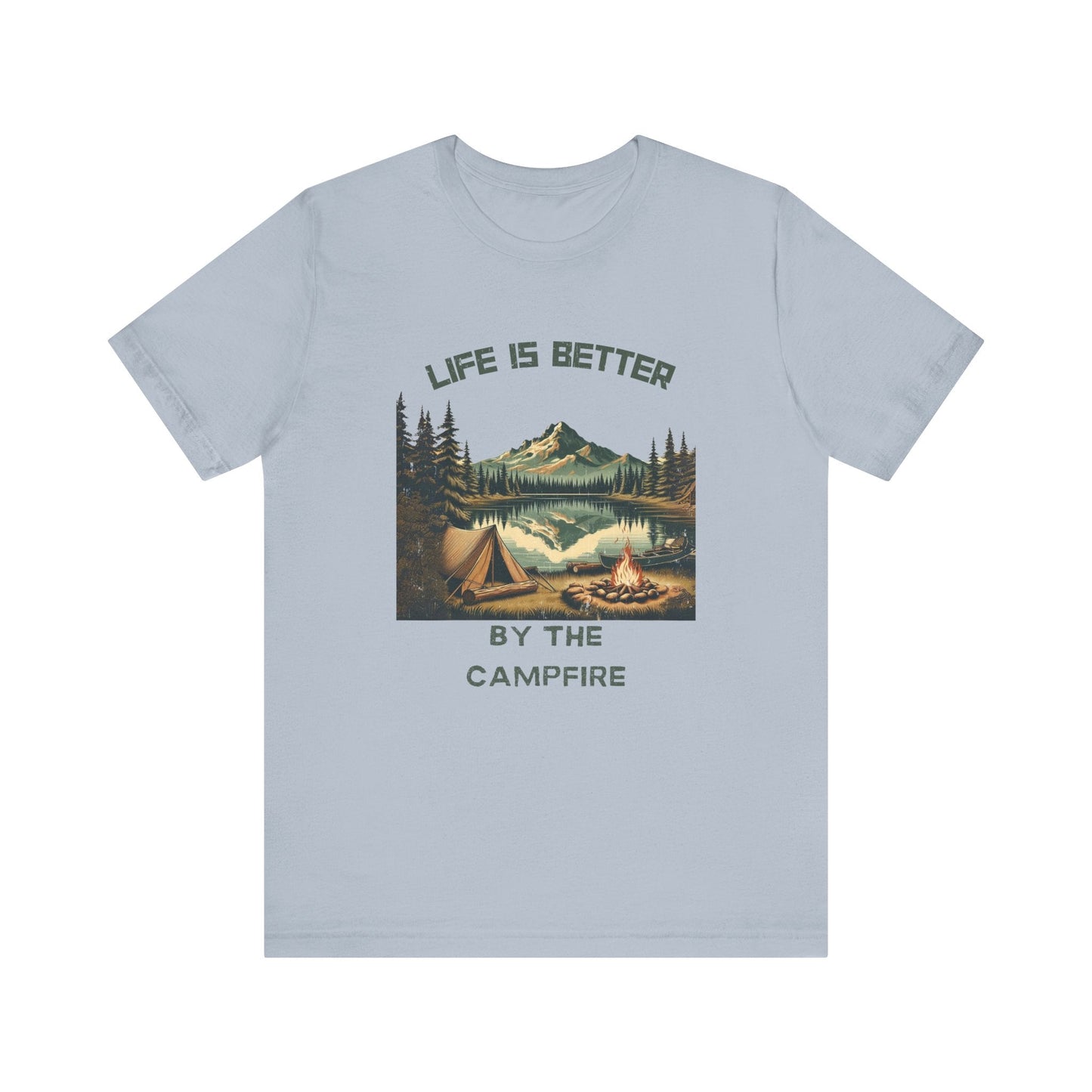 Camping by the lake, Camping shirt, Adventure shirt - Popbydesign
