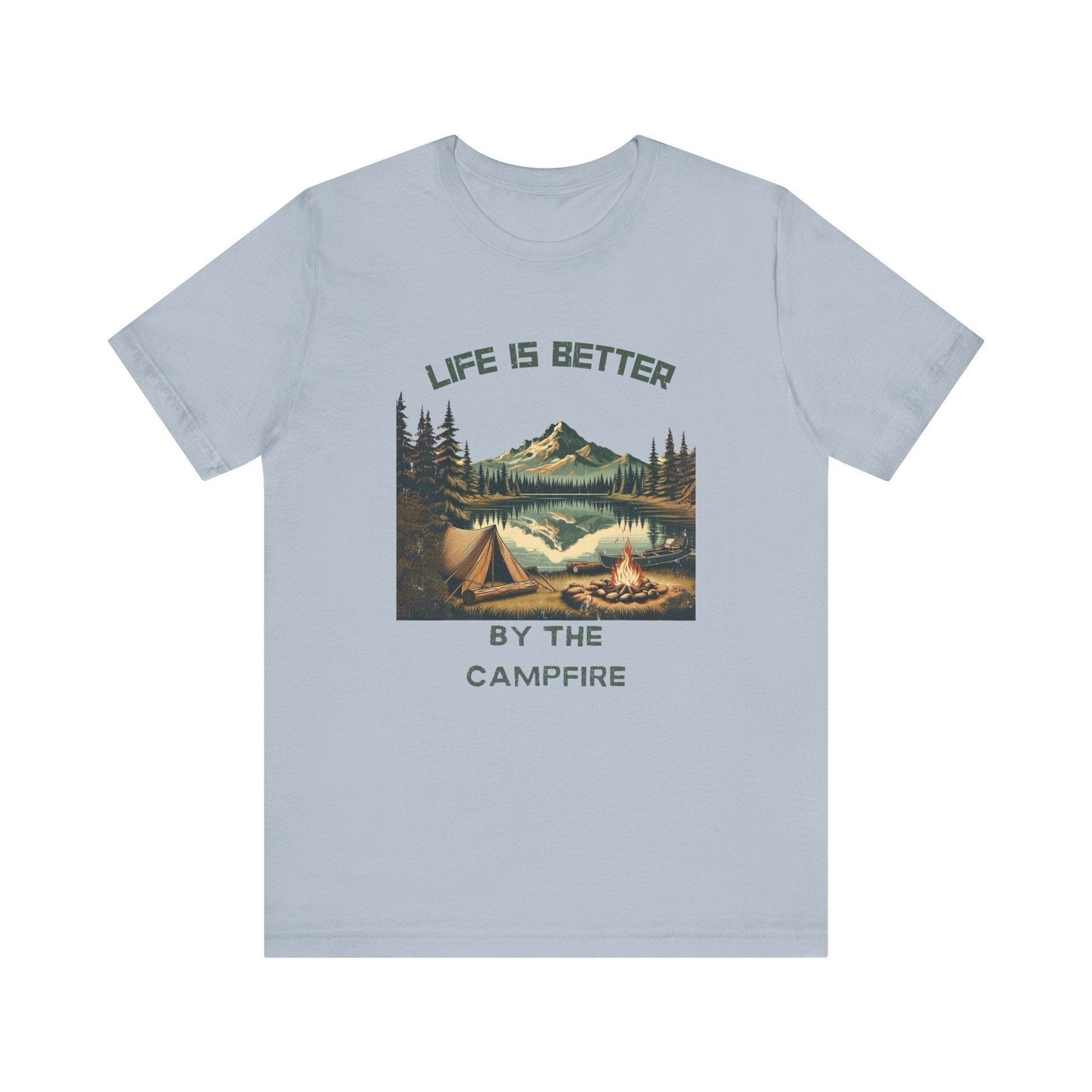 Camping by the lake, Camping shirt, Adventure shirt - Popbydesign