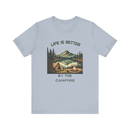 Camping by the lake, Camping shirt, Adventure shirt - Popbydesign