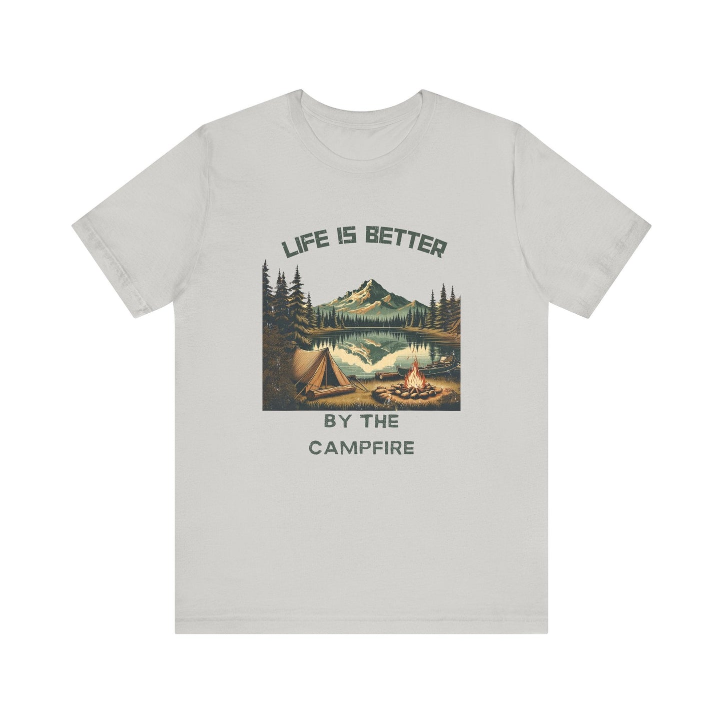 Camping by the lake, Camping shirt, Adventure shirt - Popbydesign