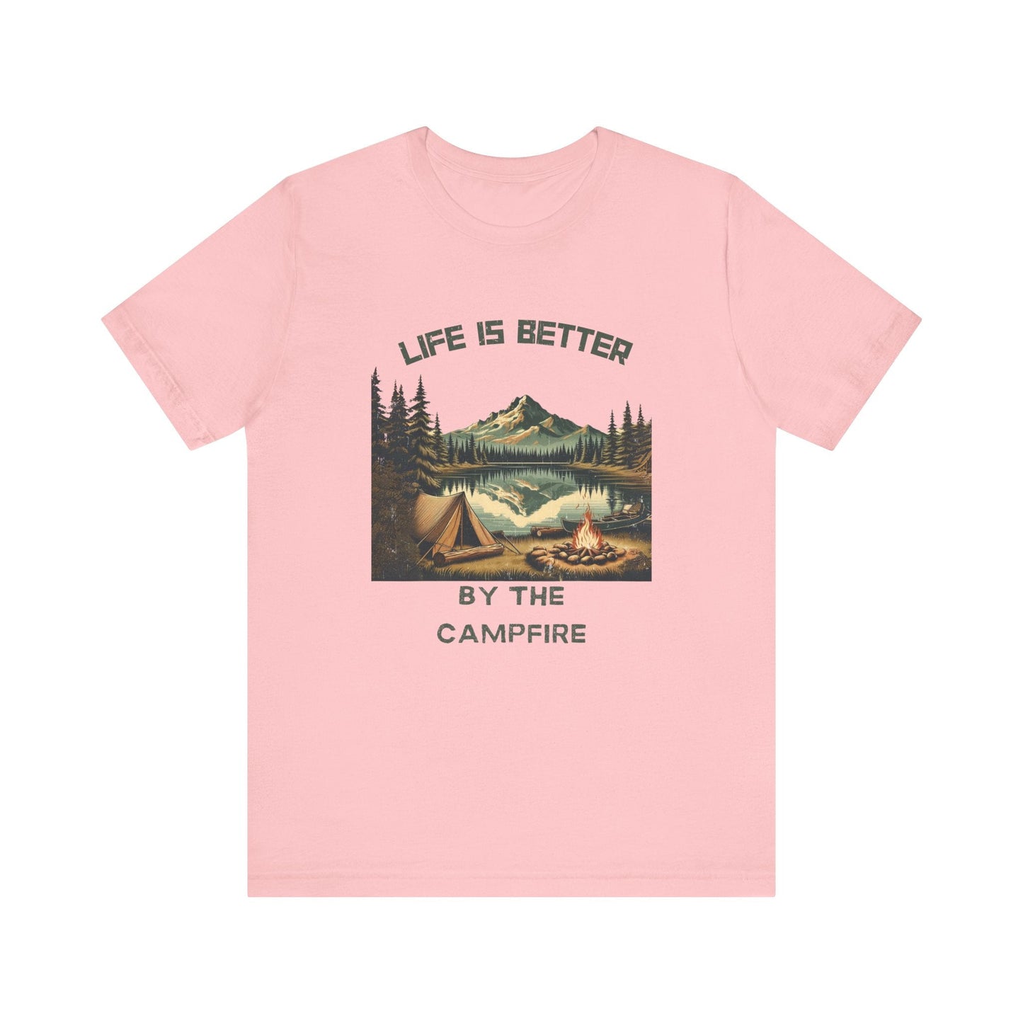 Camping by the lake, Camping shirt, Adventure shirt - Popbydesign