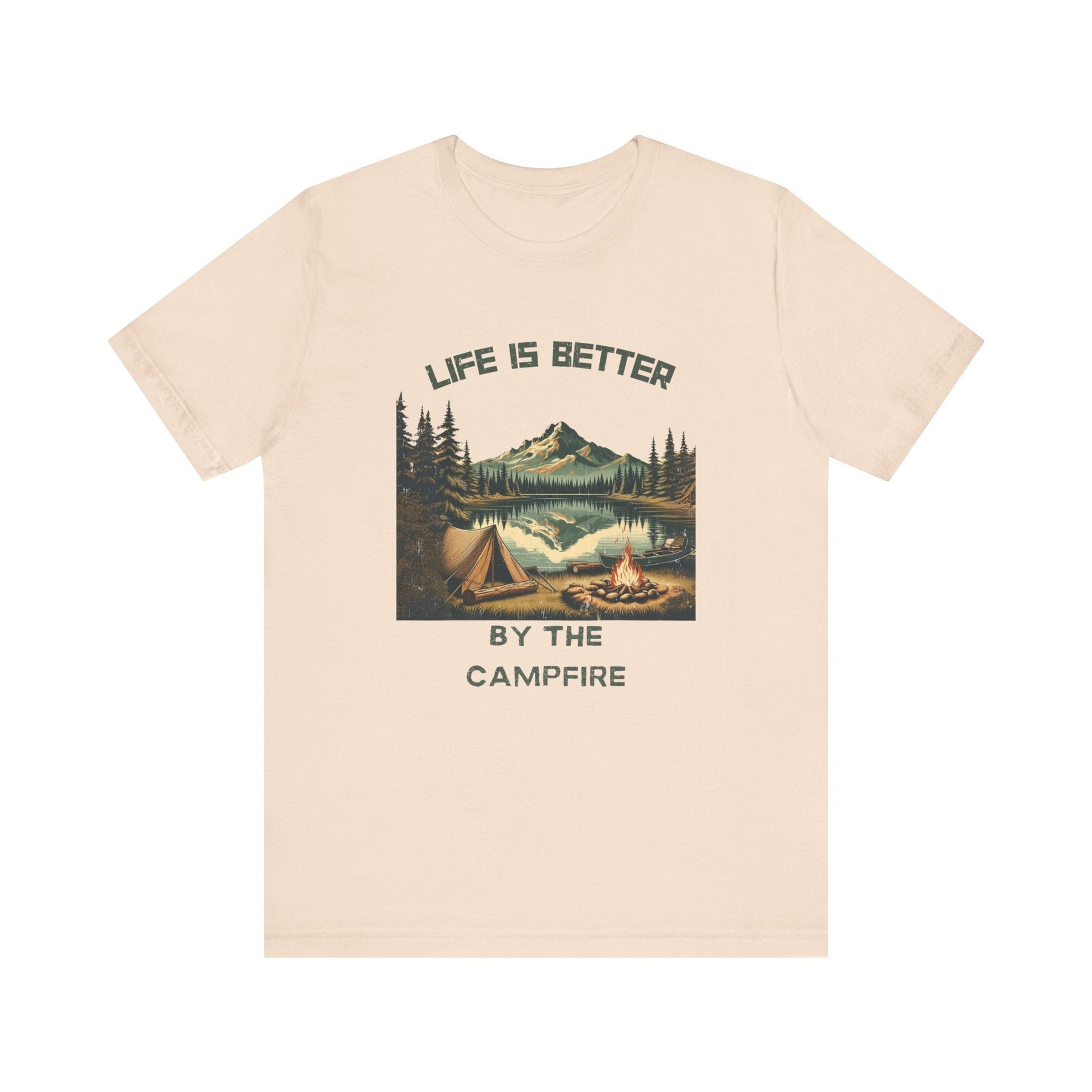 Camping by the lake, Camping shirt, Adventure shirt - Popbydesign