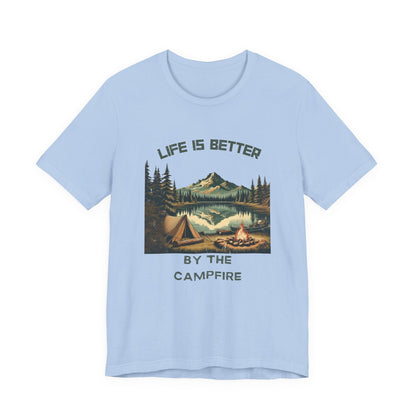 Camping by the lake, Camping shirt, Adventure shirt - Popbydesign