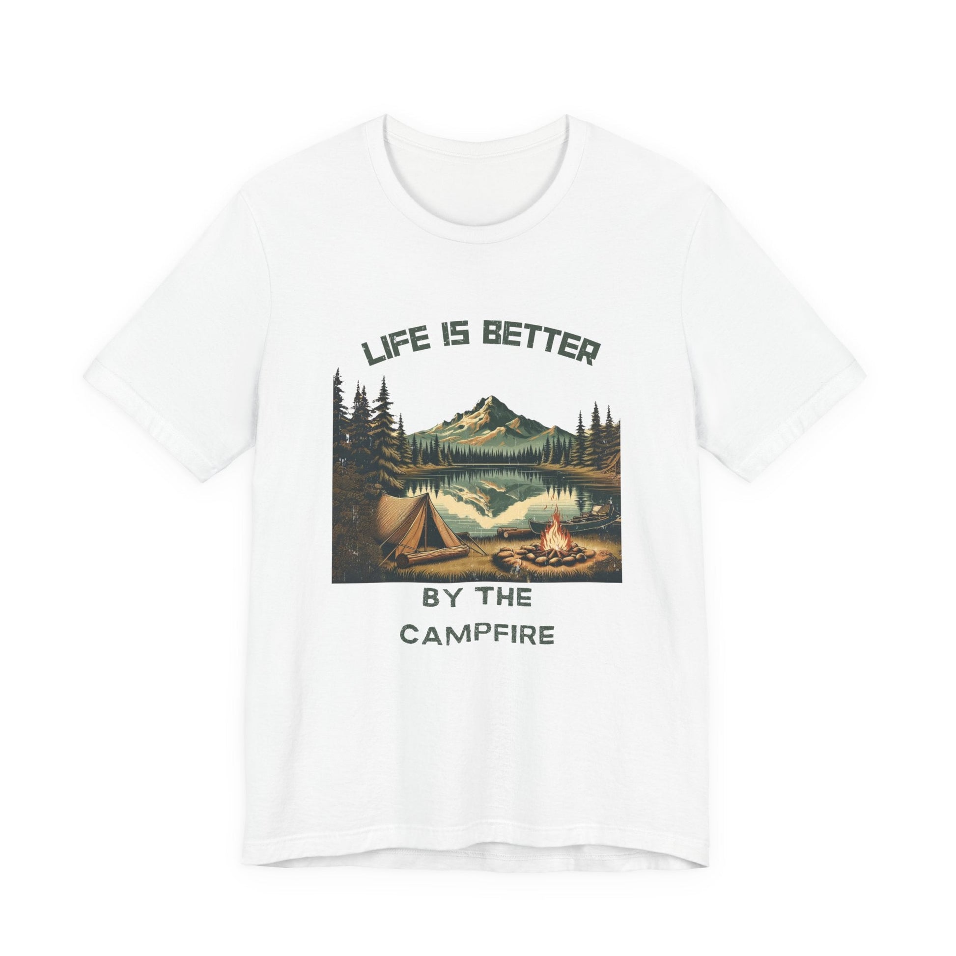 Camping by the lake, Camping shirt, Adventure shirt - Popbydesign