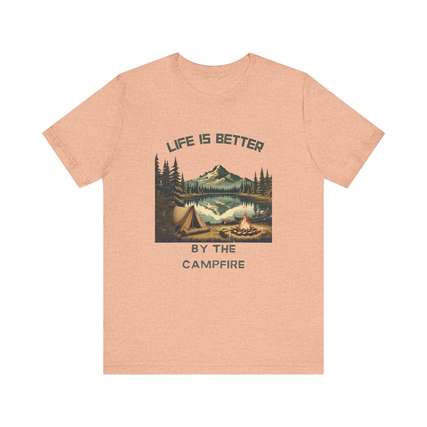 Camping by the lake, Camping shirt, Adventure shirt - Popbydesign