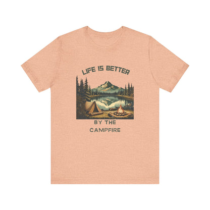 Camping by the lake, Camping shirt, Adventure shirt - Popbydesign
