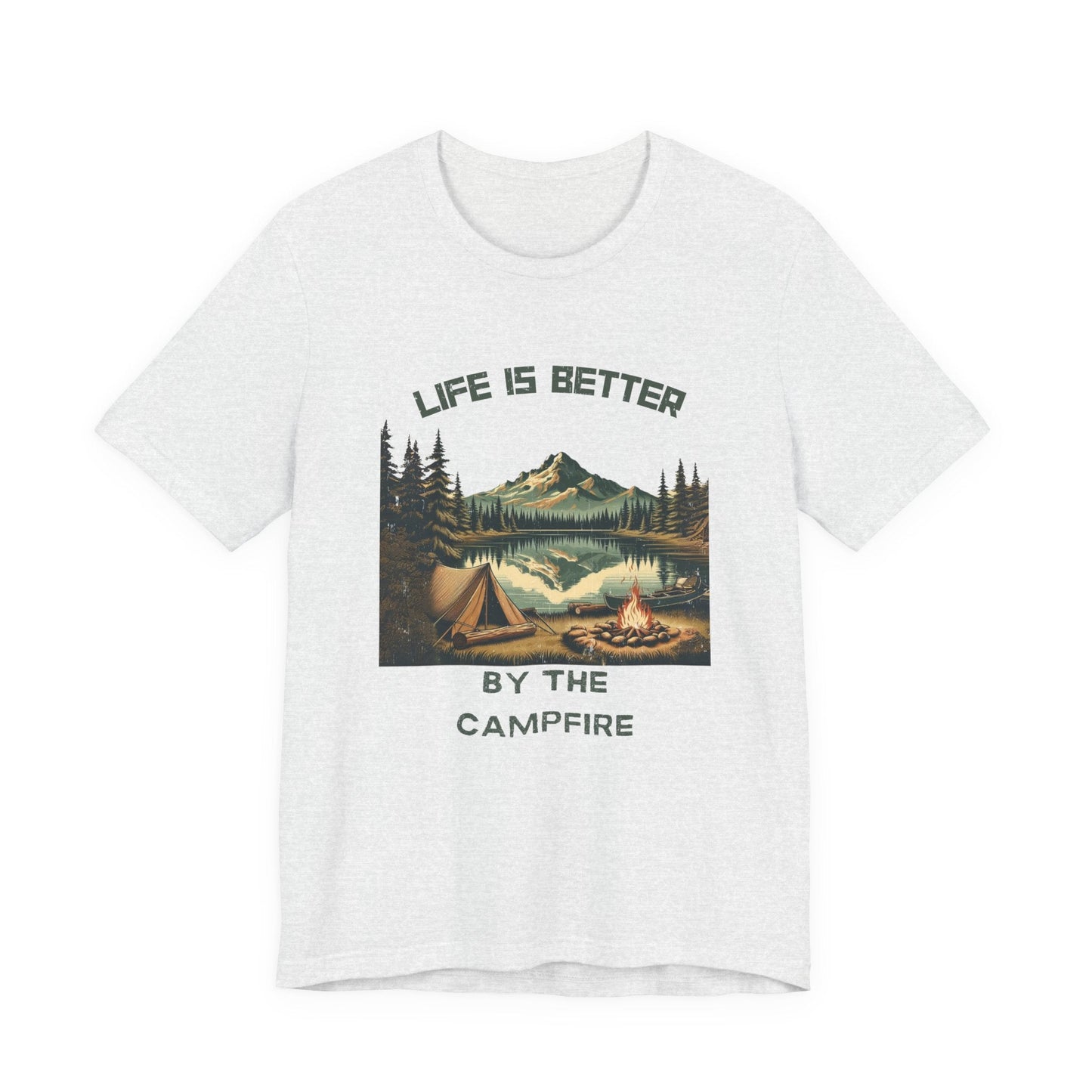 Camping by the lake, Camping shirt, Adventure shirt - Popbydesign