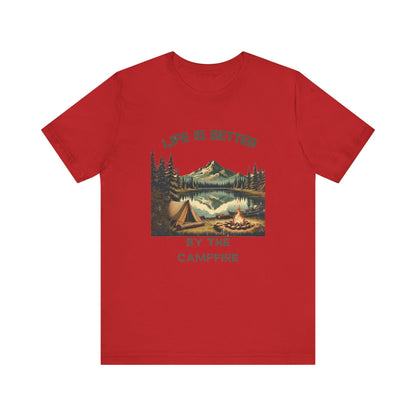 Camping by the lake, Camping shirt, Adventure shirt - Popbydesign