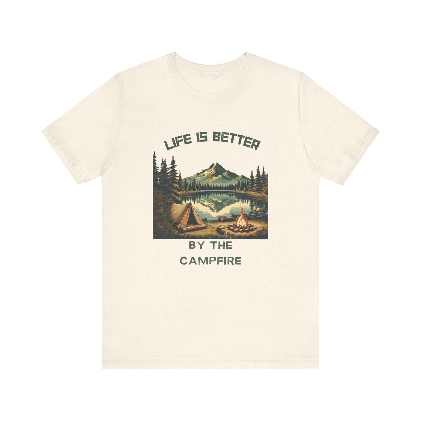 Camping by the lake, Camping shirt, Adventure shirt - Popbydesign