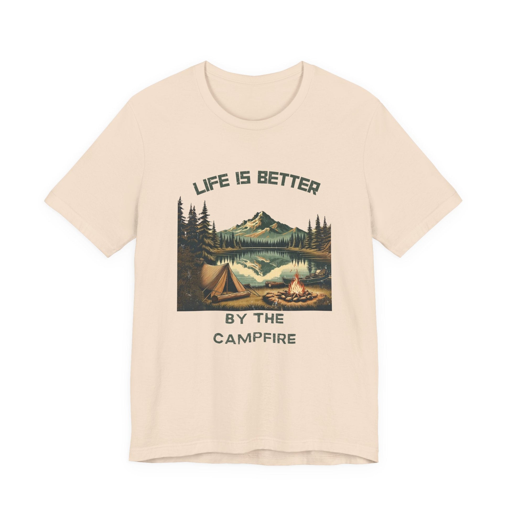 Camping by the lake, Camping shirt, Adventure shirt - Popbydesign