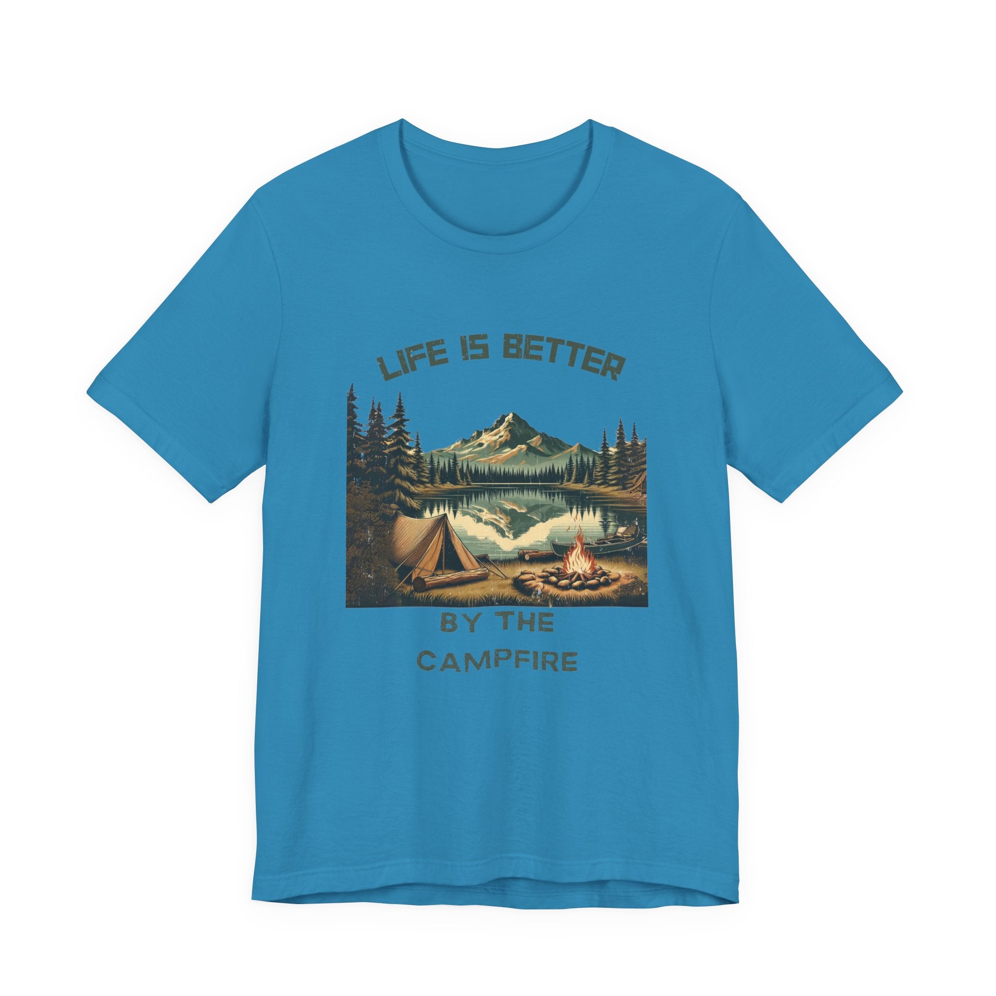 Camping by the lake, Camping shirt, Adventure shirt by PopCultureByDesign36