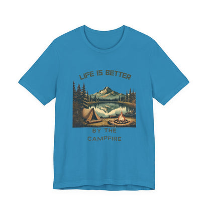 Camping by the lake, Camping shirt, Adventure shirt - Popbydesign