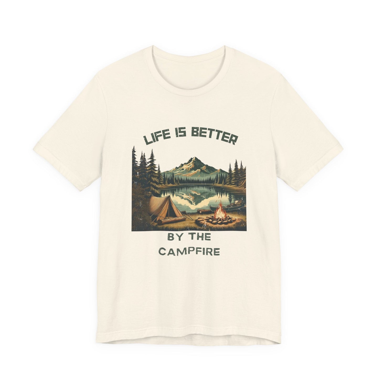 Camping by the lake, Camping shirt, Adventure shirt - Popbydesign