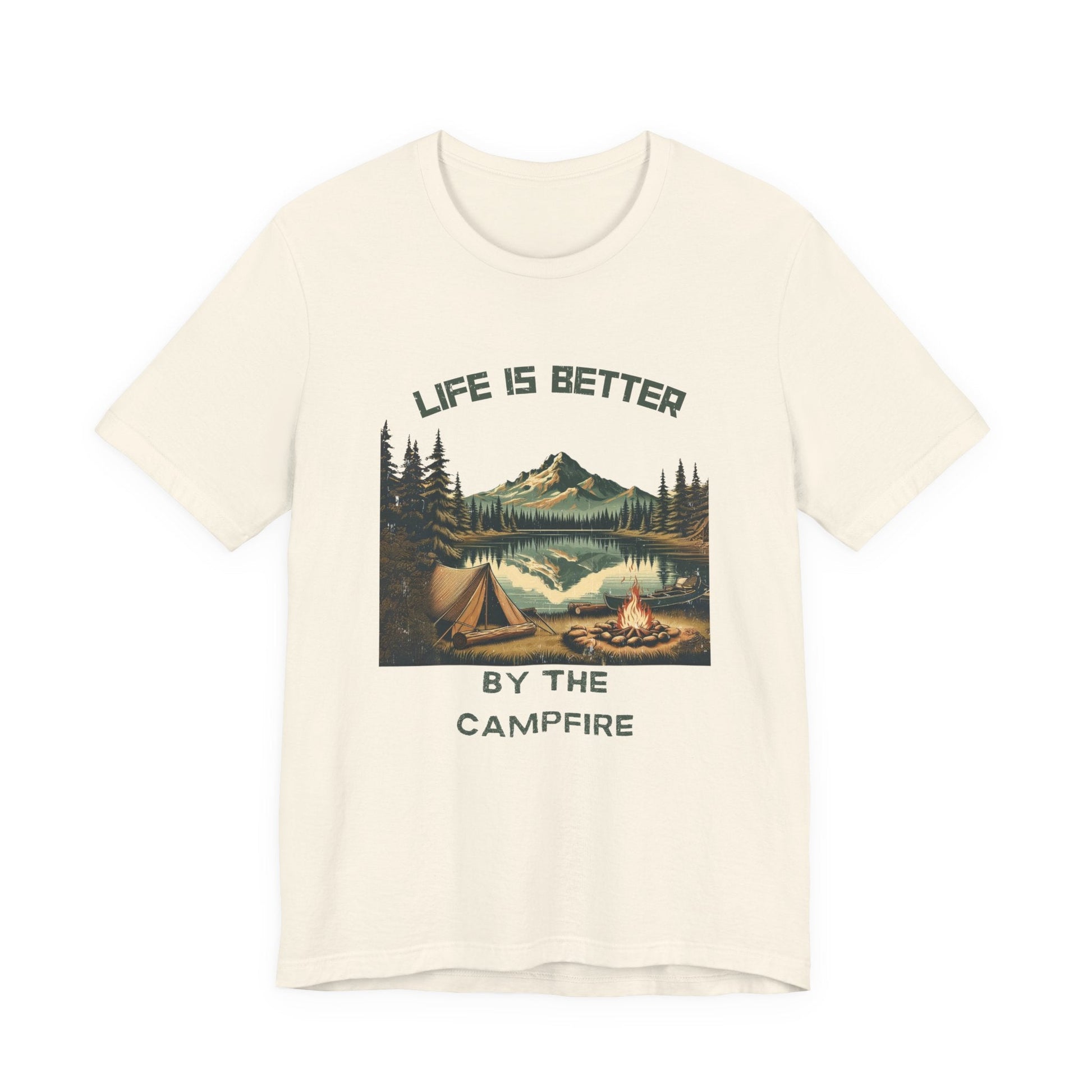 Camping by the lake, Camping shirt, Adventure shirt - Popbydesign
