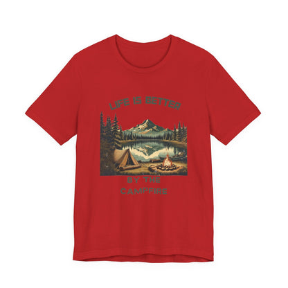 Camping by the lake, Camping shirt, Adventure shirt - Popbydesign