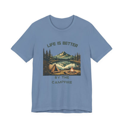 Camping by the lake, Camping shirt, Adventure shirt - Popbydesign
