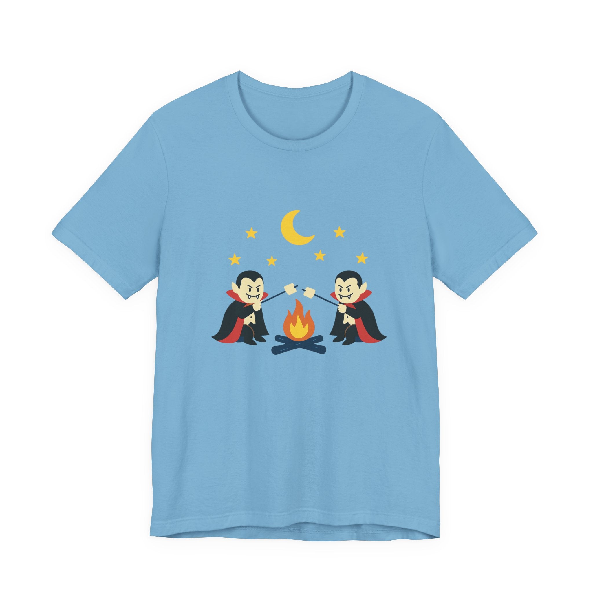 Camping Dracula Tee, Halloween Shirt, Spooky Camping Top by PopCultureByDesign36