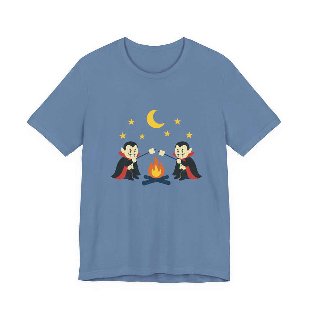Camping Dracula Tee, Halloween Shirt, Spooky Camping Top by PopCultureByDesign36