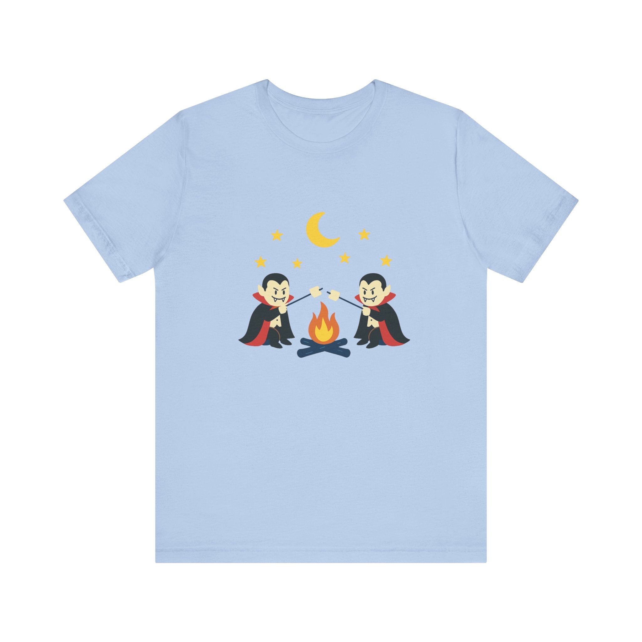 Camping Dracula Tee, Halloween Shirt, Spooky Camping Top by PopCultureByDesign36