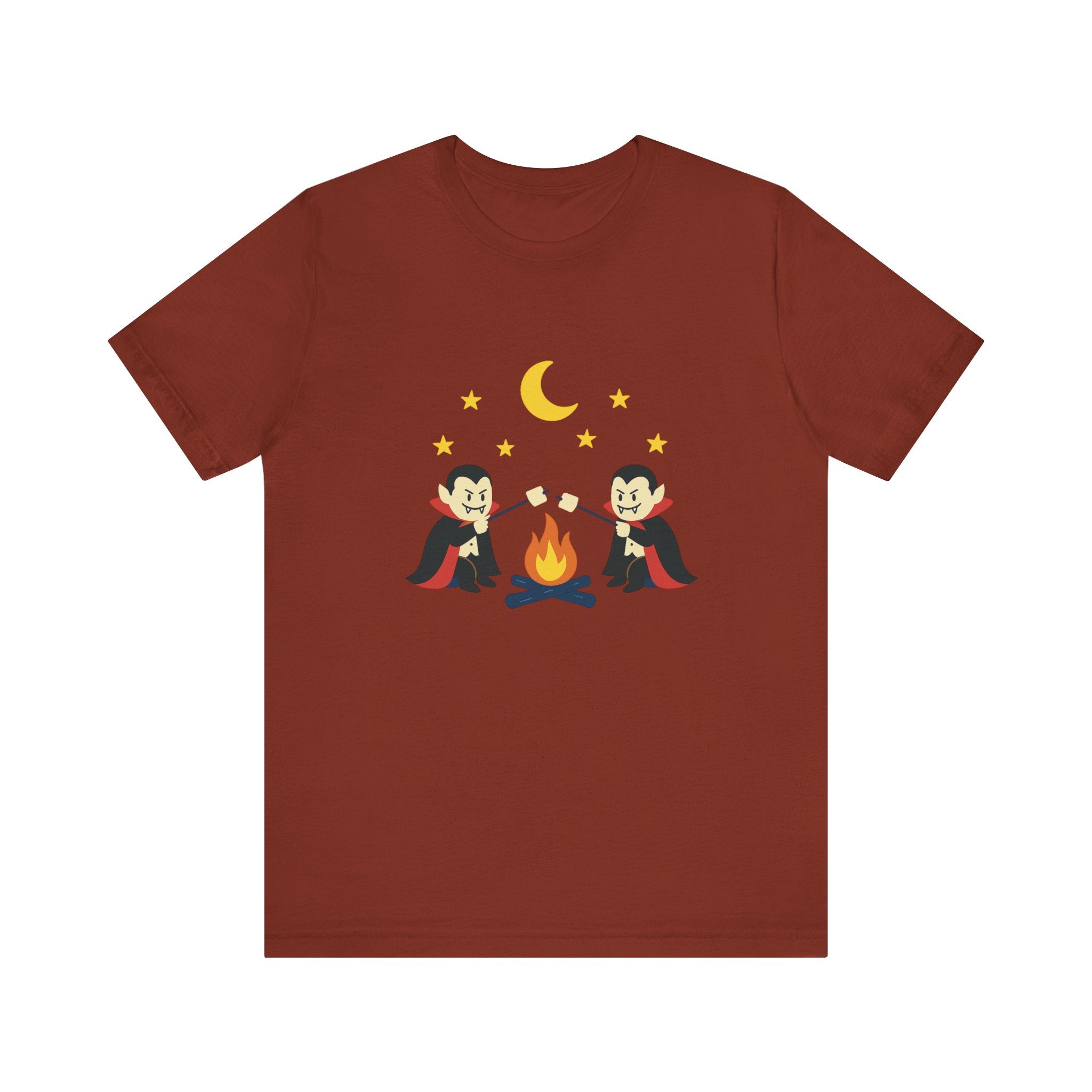 Camping Dracula Tee, Halloween Shirt, Spooky Camping Top by PopCultureByDesign36