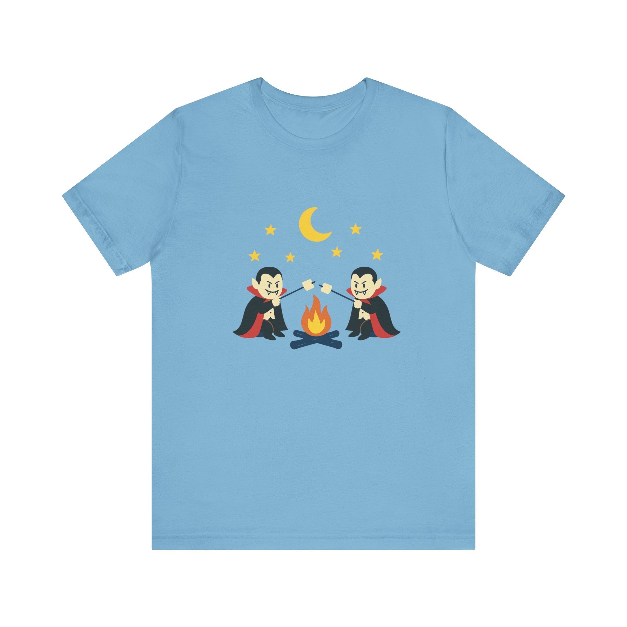 Camping Dracula Tee, Halloween Shirt, Spooky Camping Top by PopCultureByDesign36