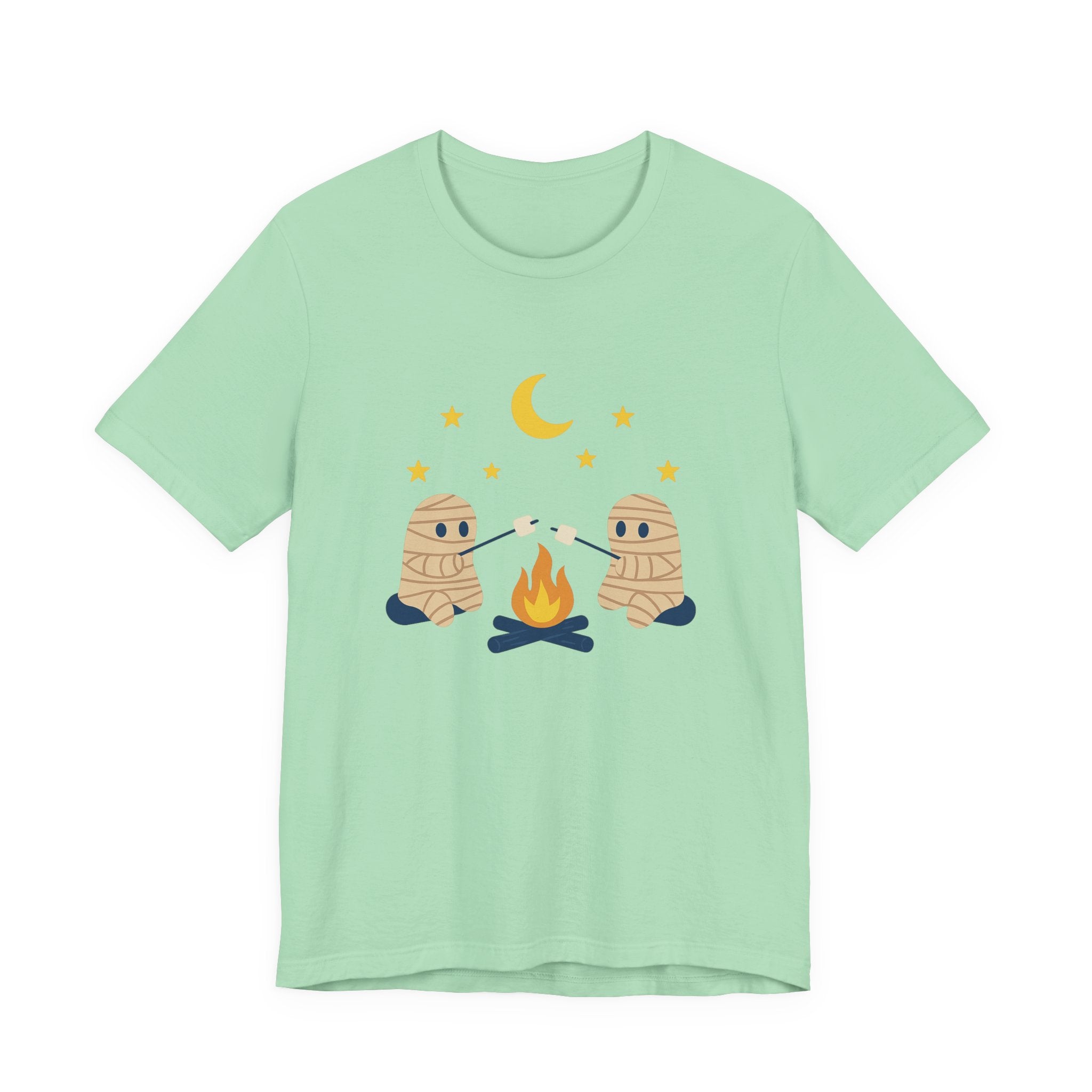 Camping Mummy Tee, Halloween Shirt, Spooky Camping Top by PopCultureByDesign36