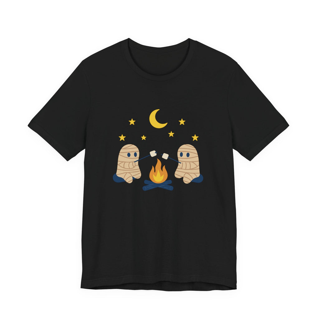 Camping Mummy Tee, Halloween Shirt, Spooky Camping Top by PopCultureByDesign36