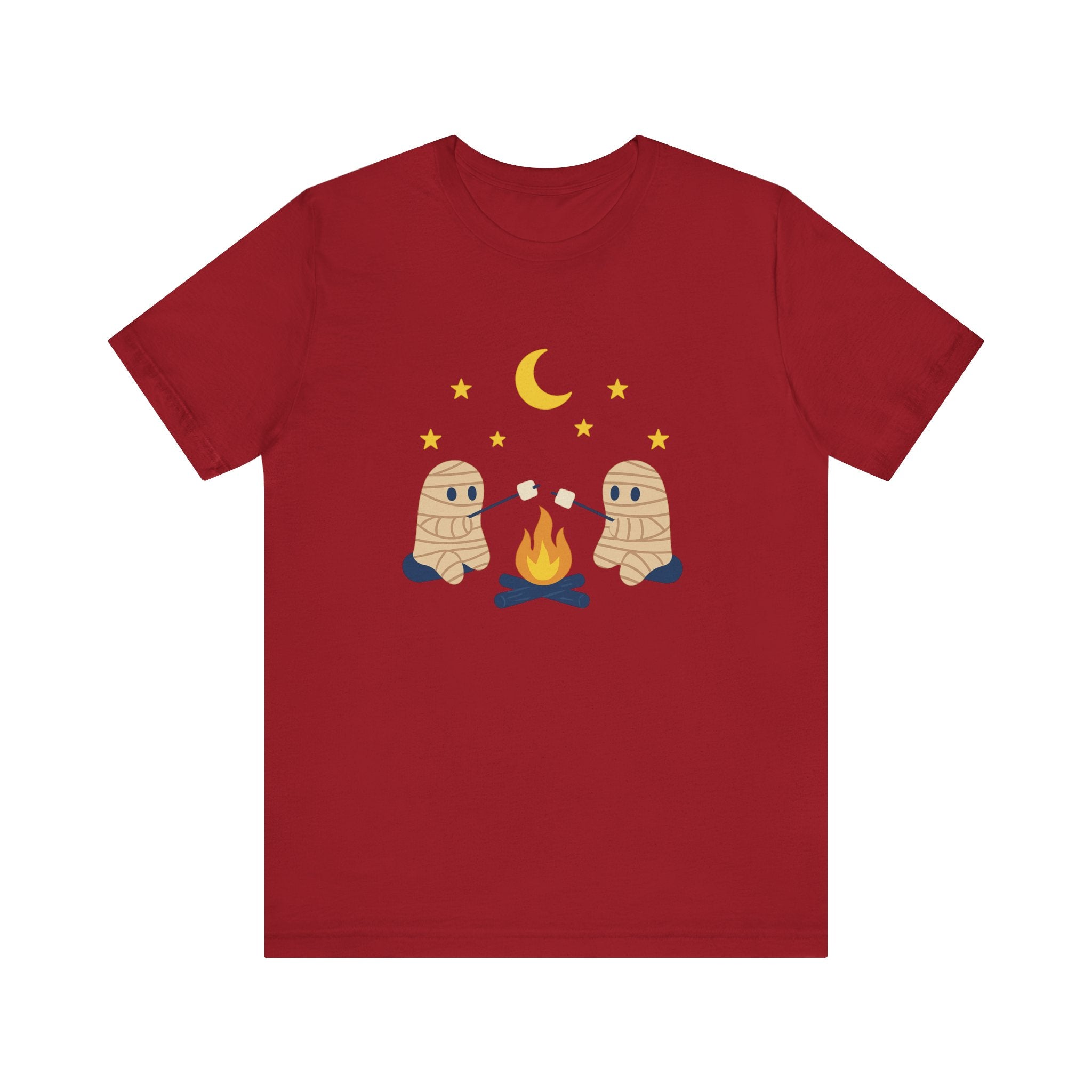 Camping Mummy Tee, Halloween Shirt, Spooky Camping Top by PopCultureByDesign36