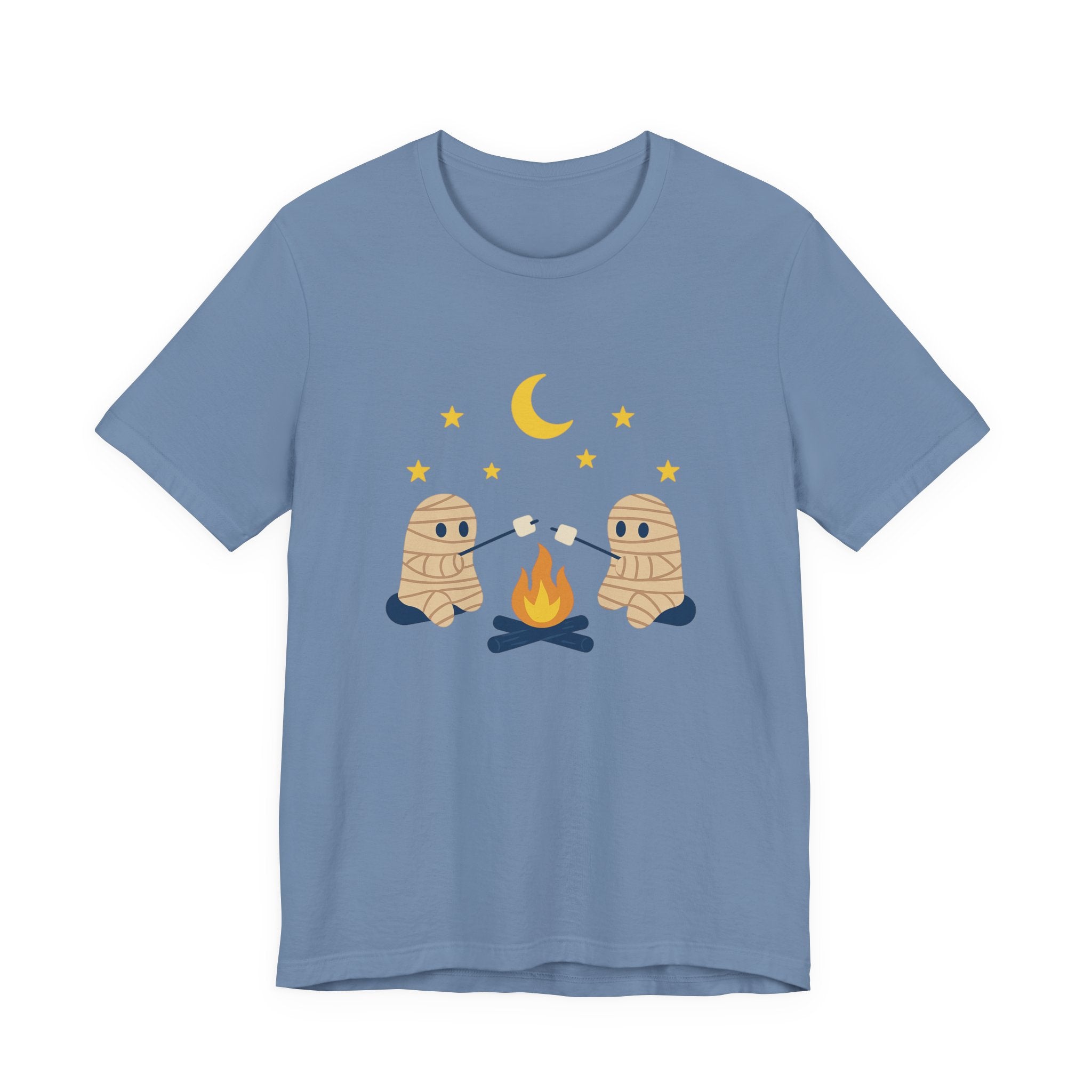 Camping Mummy Tee, Halloween Shirt, Spooky Camping Top by PopCultureByDesign36