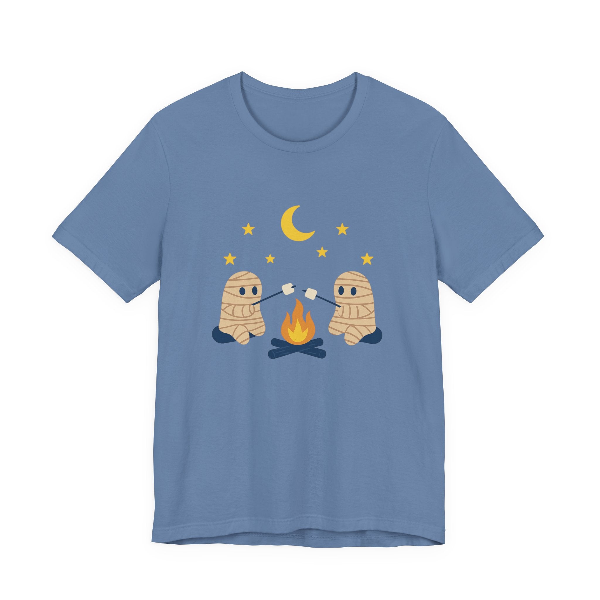 Camping Mummy Tee, Halloween Shirt, Spooky Camping Top by PopCultureByDesign36