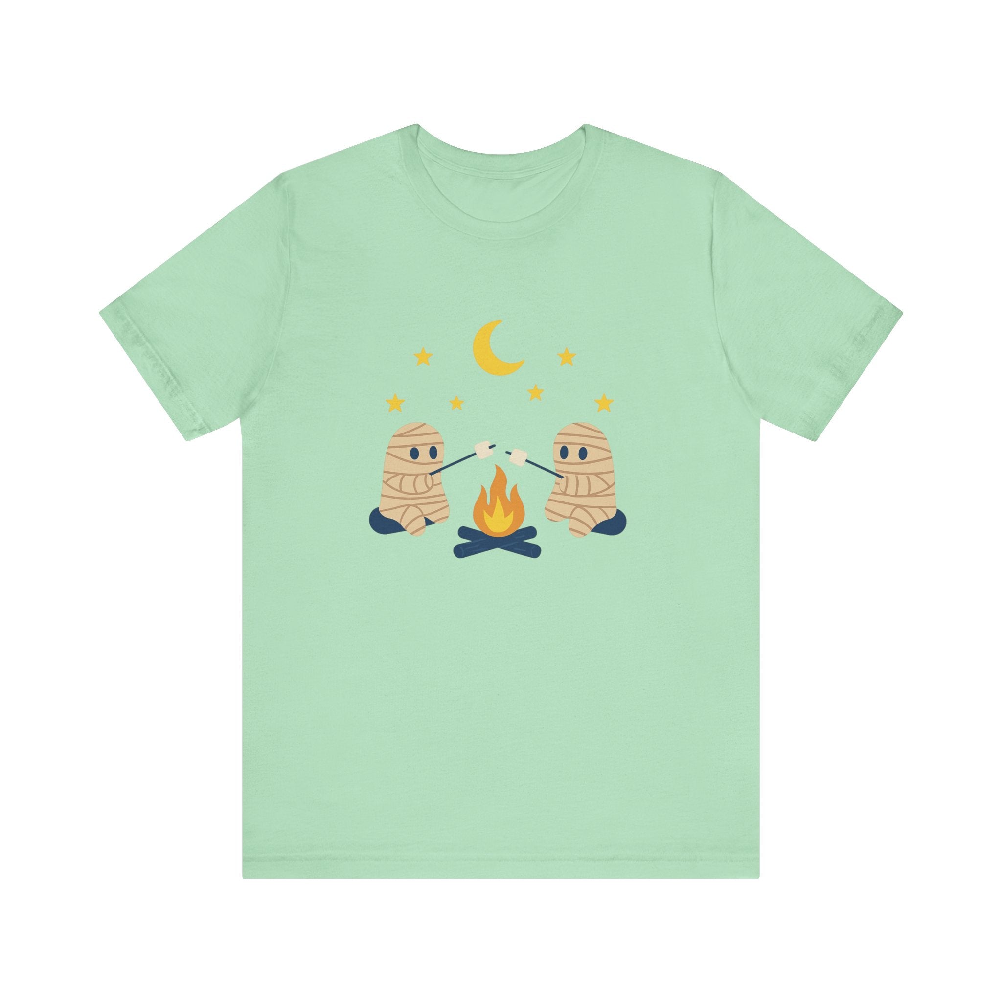 Camping Mummy Tee, Halloween Shirt, Spooky Camping Top by PopCultureByDesign36