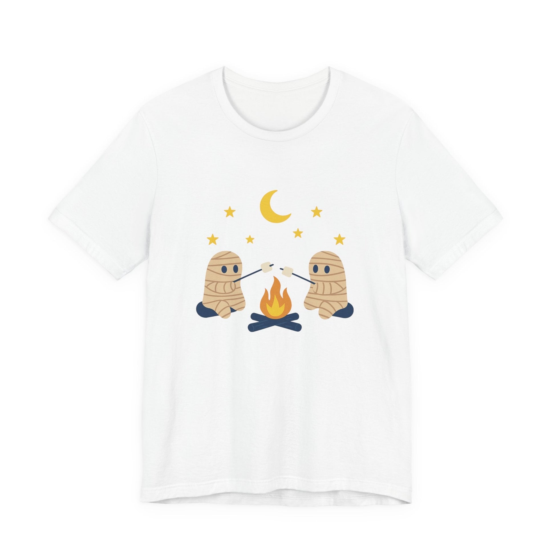 Camping Mummy Tee, Halloween Shirt, Spooky Camping Top - Popbydesign