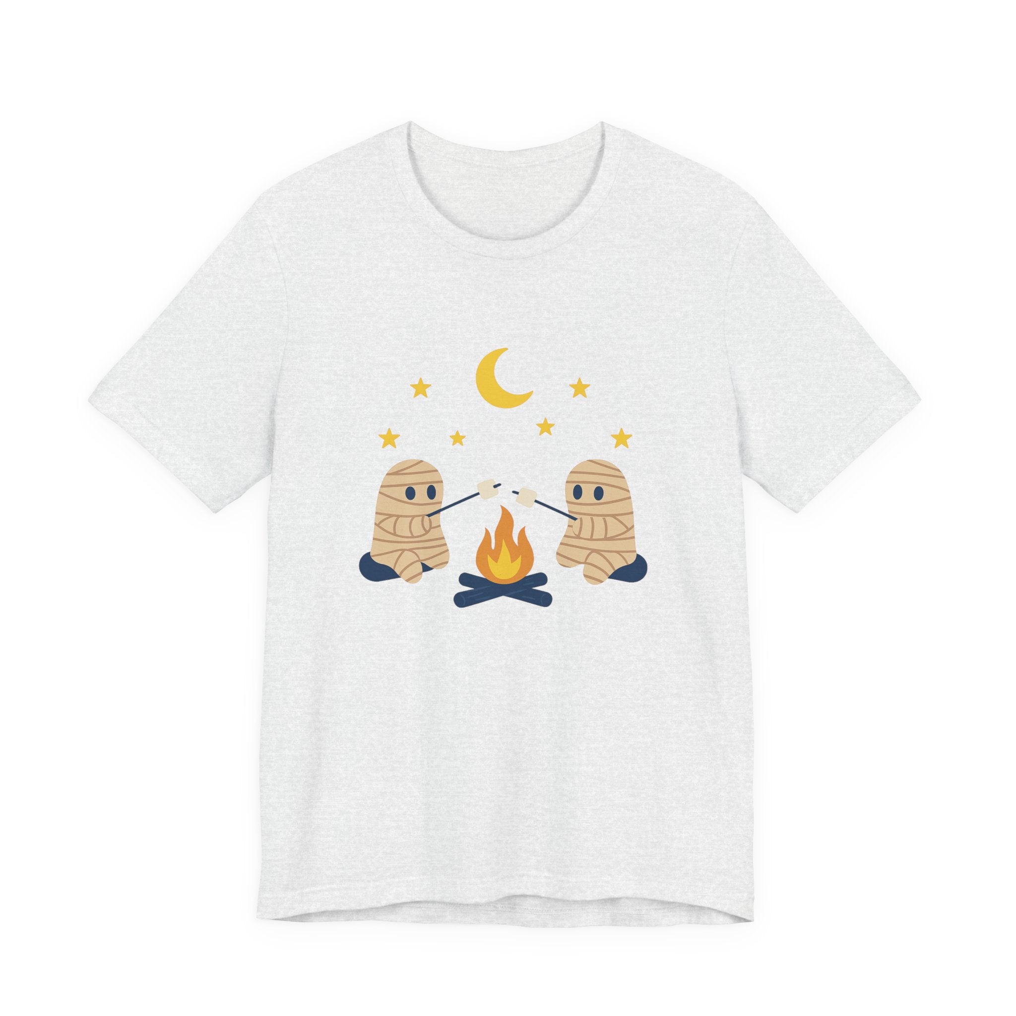 Camping Mummy Tee, Halloween Shirt, Spooky Camping Top by PopCultureByDesign36